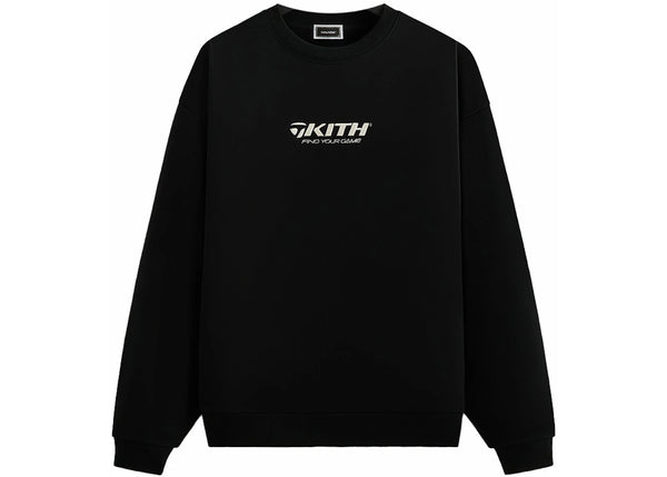 Kith TaylorMade Find Your Game Nelson Crewneck Black