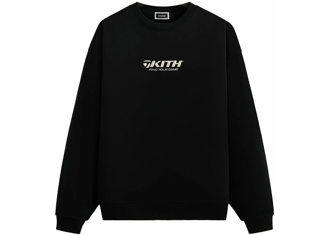 Kith TaylorMade Find Your Game Nelson Crewneck Black