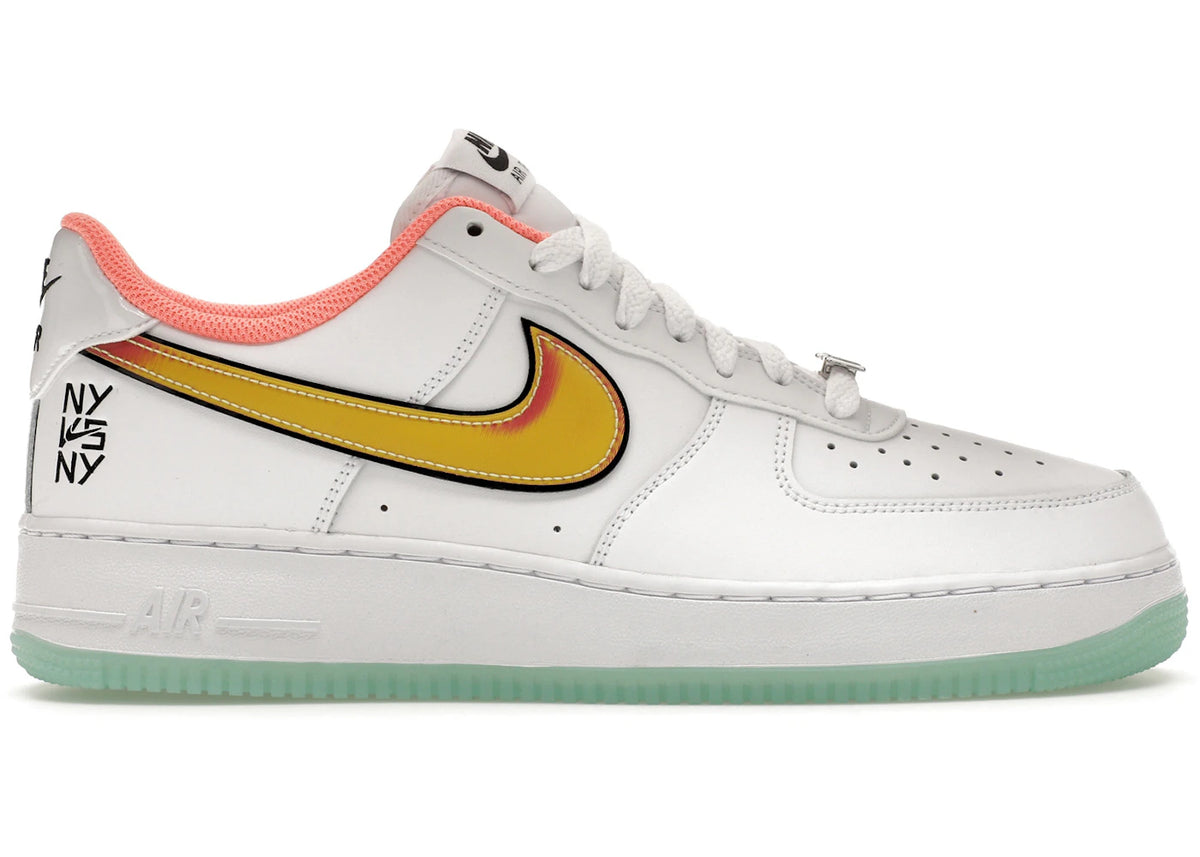 Nike Air Force 1 Low NY vs. NY White Crimson Pulse