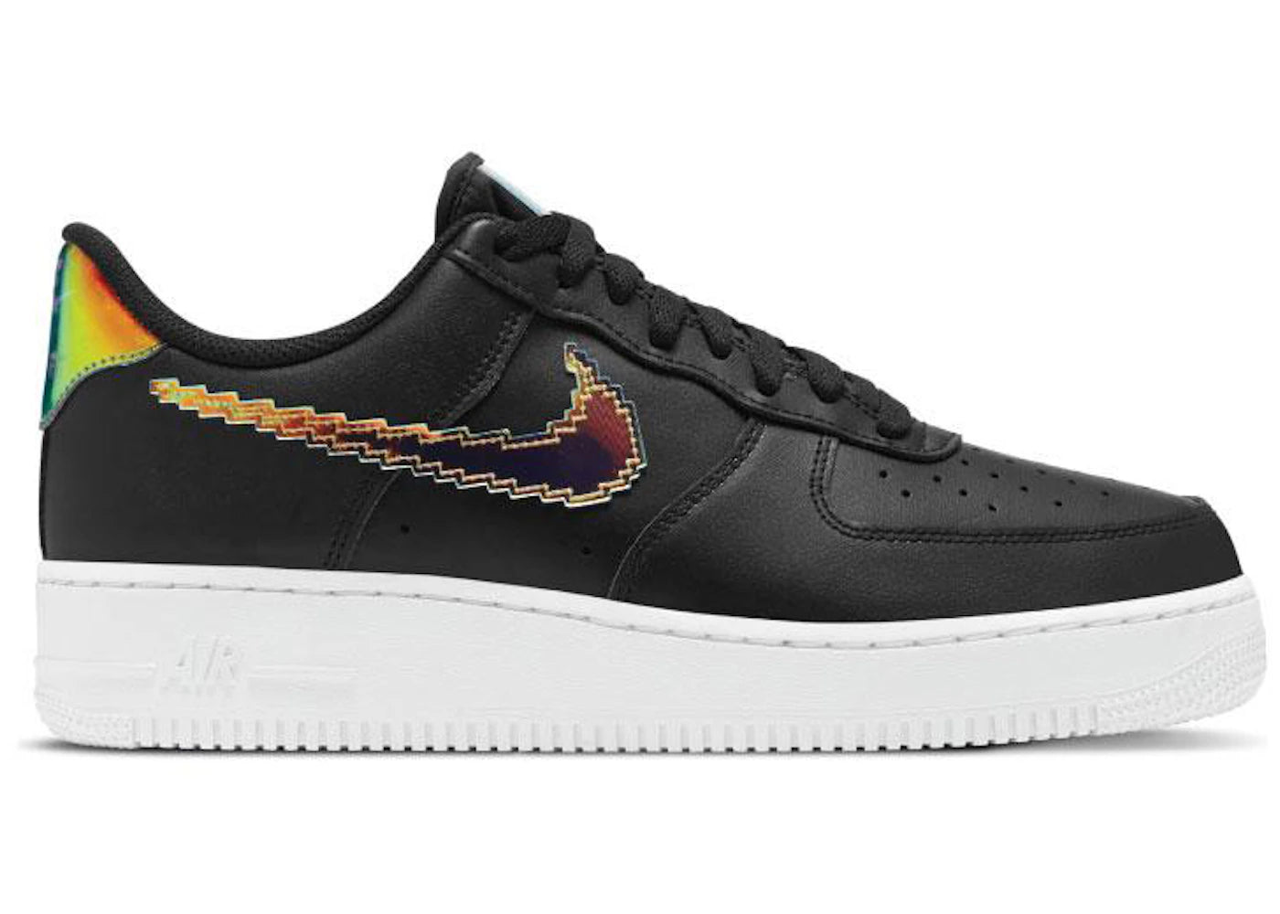 Nike Air Force 1 Low '07 LV8 Iridescent Pixel Swoosh Black