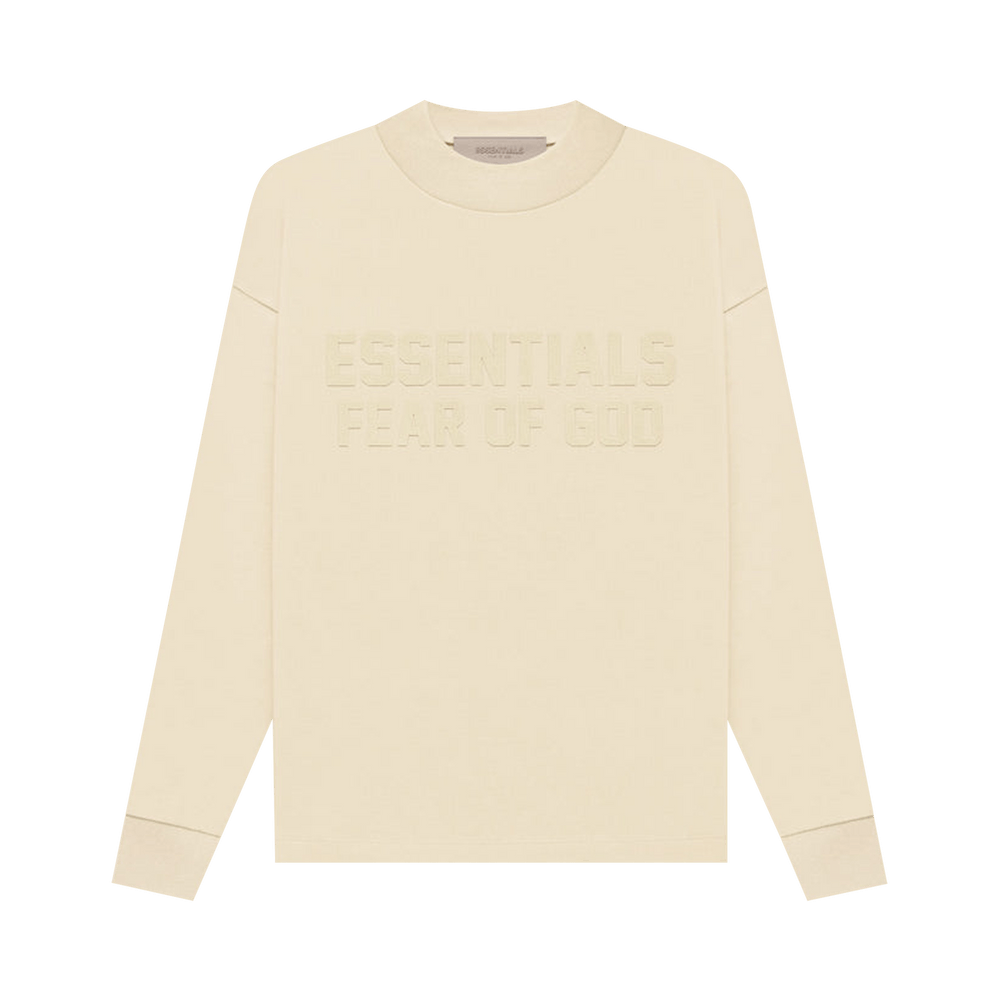 Fear of God Essentials Long-Sleeve Tee 'Egg Shell'