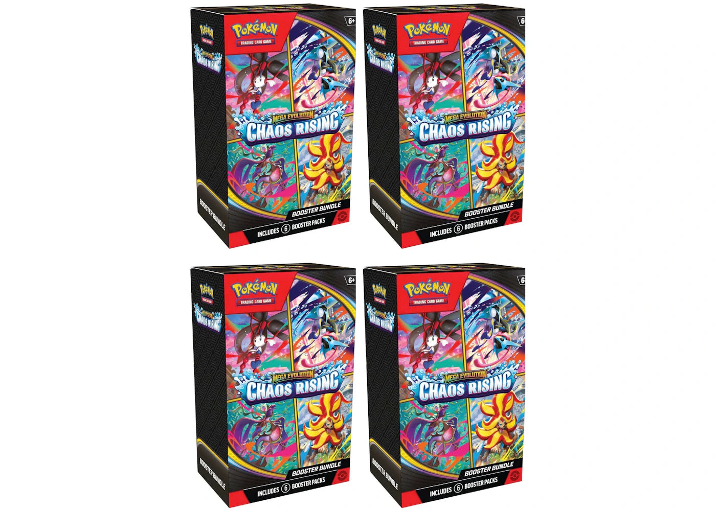 2026 Pokémon Mega Evolution Chaos Rising Booster Bundle