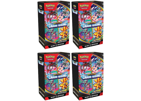 2026 Pokémon Mega Evolution Chaos Rising Booster Bundle