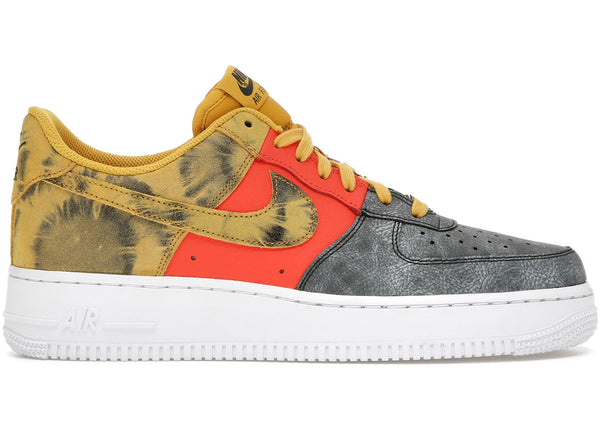 Nike Air Force 1 Low Tie Dye Dark Sulphur