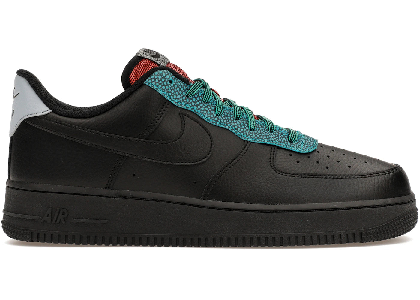 Nike Air Force 1 Low '07 LV8 Black Obsidian Mist Orange